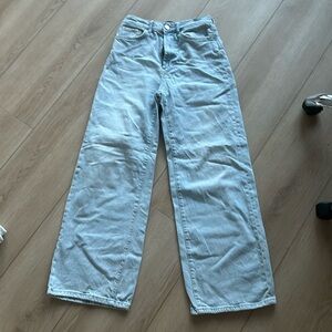 Urban outfitters high and wide blue jeans, not brand new